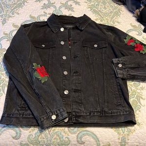 Pac sun embroidered Jean jacket